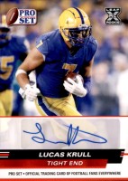 2022 Lucas Krull Pro Set - Autograph Red (#:PSA-LK1) (Stock: 1) - $4.50