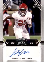 2022 Roydell Williams ALA Leaf Draft - Autograph (#:BA-RW1) (Stock: 1) - $6.00