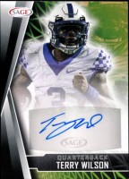 2022 Terry Wilson Jr. Sage - Autograph (#:A-TW) (Stock: 1) - $4.50