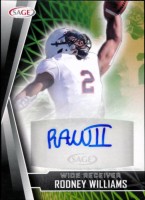 2022 Rodney Williams UTM Sage - Autograph (#:A-RW) (Stock: 1) - $4.00