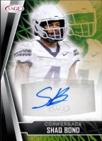 2022 Shaq Bond Sage - Autograph (#:A-SB) (Stock: 1) - $3.50