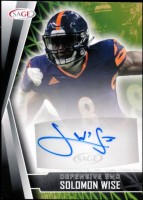 2022 Solomon Wise Sage - Autograph (#:A-SW2) (Stock: 1) - $3.50