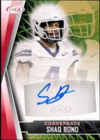 2022 Shaq Bond Sage - Autograph Red (#:A-SB) (Stock: 1) - $3.50