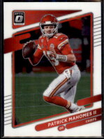 2021 Patrick Mahomes II Donruss Optic (#:34) (Stock: 1) - $3.50