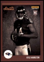 2022 Kyle Hamilton Panini Instant Studio Rookies - (1 of 911) (#:8) (Stock: 2) - $3.00