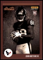 2022 John Metchie III Panini Instant Studio Rookies - (1 of 911) (#:16) (Stock: 1) - $2.50