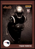 2022 Tyquan Thornton Panini Instant Studio Rookies - (1 of 911) (#:17) (Stock: 2) - $2.50