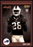 2022 James Cook Panini Instant Studio Rookies - (1 of 911) (#:22) (Stock: 2) - $3.00