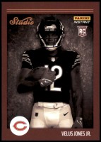 2022 Velus Jones Jr. Panini Instant Studio Rookies - (1 of 911) (#:23) (Stock: 3) - $2.50