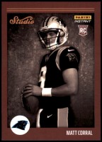 2022 Matt Corral Panini Instant Studio Rookies - (1 of 911) (#:28) (Stock: 2) - $3.00