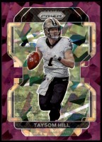 2021 Taysom Hill Panini Prizm - Purple Ice Prizm (#'d to 225) (#:303) (Stock: 1) - $3.00