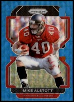 2021 Mike Alstott Panini Prizm - Blue Wave Prizm (#'d to 199) (#:299) (Stock: 1) - $3.00