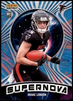 2022 Drake London Panini Instant Supernova - Rookie (1 of 1523) (#:S2) (Stock: 2) - $2.50