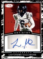 2022 Lio'undre Gallimore Sage Artistry - Autograph (#:A-LG) (Stock: 1) - $4.00