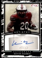 2022 Kevin Harris Sage Artistry - Autograph (#:A-KH) (Stock: 1) - $9.00