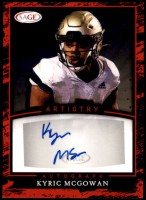 2022 Kyric McGowan Sage Artistry - Autograph Red (#:A-KM3) (Stock: 2) - $5.00