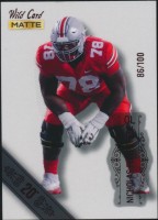 2022 Nicholas Petit-Frere Wild Card Matte - 20 Stripe (#'d to 100) (#:96) (Stock: 3) - $3.50