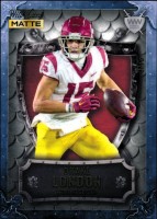 2022 Drake London Wild Card Matte - Weekend Warrior Chase Red (#'d to 2) (#:14) (Stock: 2) - $3.50