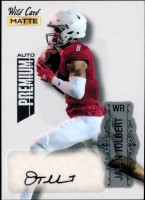 2022 Jalen Tolbert Wild Card Matte - Premium Autograph (#:MB-A) (Stock: 2) - $5.00