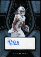 2022 D'vonte Price Select Draft Picks - Rookie Autograph (#:RS-DVP) (Stock: 1) - $6.00