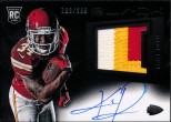 2013 Knile Davis Panini Black - Rookie Signature Materials Prime Patch (#'d to 299) (#:219) (Stock: 1) - $7.50