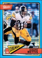 2018 Jerome Bettis Panini Classics - Timeless Tributes Blue (#'d to 10) (#:177) (Stock: 1) - $6.00