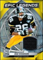 2019 Rod Woodson Panini Spectra - Epic Legends Materials Jersey (#'d to 99) (#:ELM-8) (Stock: 1) - $7.50