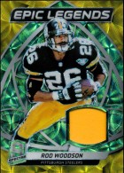 2019 Rod Woodson Panini Spectra - Epic Legends Materials Neon Green Jersey (#'d to 25) (#:ELM-8) (Stock: 1) - $12.00