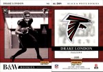 2022 Drake London Panini Instant Black & White Rookies - (1 of 649) (#:4) (Stock: 3) - $3.00