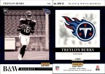 2022 Treylon Burks Panini Instant Black & White Rookies - (1 of 649) (#:10) (Stock: 3) - $2.50