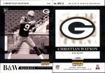 2022 Christian Watson Panini Instant Black & White Rookies - (1 of 649) (#:12) (Stock: 1) - $3.50