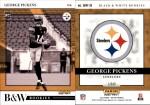 2022 George Pickens Panini Instant Black & White Rookies - (1 of 649) (#:18) (Stock: 2) - $3.00