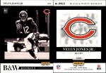 2022 Velus Jones Jr. Panini Instant Black & White Rookies - (1 of 649) (#:23) (Stock: 3) - $2.00