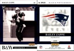 2022 Bailey Zappe Panini Instant Black & White Rookies - (1 of 649) (#:39) (Stock: 3) - $4.00