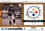 2022 Calvin Austin III Panini Instant Black & White Rookies - (1 of 649) (#:40) (Stock: 2) - $2.00