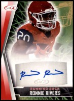 2022 Ronnie Rivers Sage - Autograph Red (#:A-RR) (Stock: 1) - $4.00