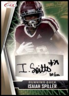 2022 Isaiah Spiller Sage - Autograph Gold (#'d to 100) (#:A-IS) (Stock: 1) - $6.00