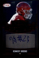 2022 Kennedy Brooks Sage - Peak Performance Autograph Red (#:PKA-KB) (Stock: 1) - $4.00