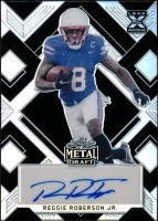 2022 Reggie Roberson Jr. Leaf Metal Draft - Prismatic Black Autograph (#'d to 15) (#:BA-RR1) (Stock: 1) - $5.00