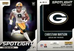 2022 Christian Watson Panini Instant Spotlight Rookies - (1 of 603) (#:12) (Stock: 2) - $3.50