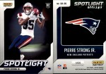 2022 Pierre Strong Jr. Panini Instant Spotlight Rookies - (1 of 603) (#:36) (Stock: 3) - $1.50