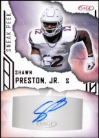 2023 Shawn Preston Jr. Sage - Sneak Peak Autograph Red (#:SPA-SP) (Stock: 1) - $4.00