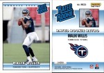 2022 Malik Willis Panini Instant Retro Rated Rookie - (1 of 4094) (#:25) (Stock: 4) - $2.00