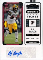 2022 B.J. Baylor Panini Contenders - Rookie Autograph (#:302) (Stock: 1) - $5.00