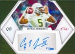 2023 Cephus Johnson Sage - Autograph Gold (#'d to 100) (#:A-CJIII) (Stock: 1) - $6.00