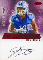 2023 Josh Downs Sage - Next Level Signatures Autograph Red (#:NLS-JD) (Stock: 1) - $9.50