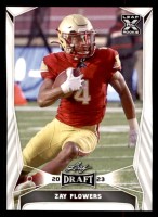 2023 Zay Flowers Leaf Draft (#:75) (Stock: 5) - $1.00