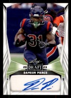 2023 Dameon Pierce Leaf Draft - Autograph (#:BA-DP1) (Stock: 1) - $7.50