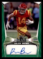 2023 Raleek Brown Leaf Draft - Autograph Green (#:BA-RB1) (Stock: 1) - $7.50