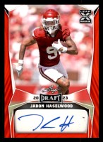 2023 Jadon Haselwood Leaf Draft - Autograph Red (#:BA-JH1) (Stock: 1) - $6.00